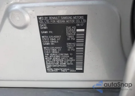 2018 Nissan Rogue S from USA, damaged, VIN KNMAT2MVXJP512841